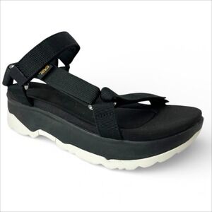 Teva Platform Sandals Women's Size 9 Black Jadito Universal Strappy Chunky Sport